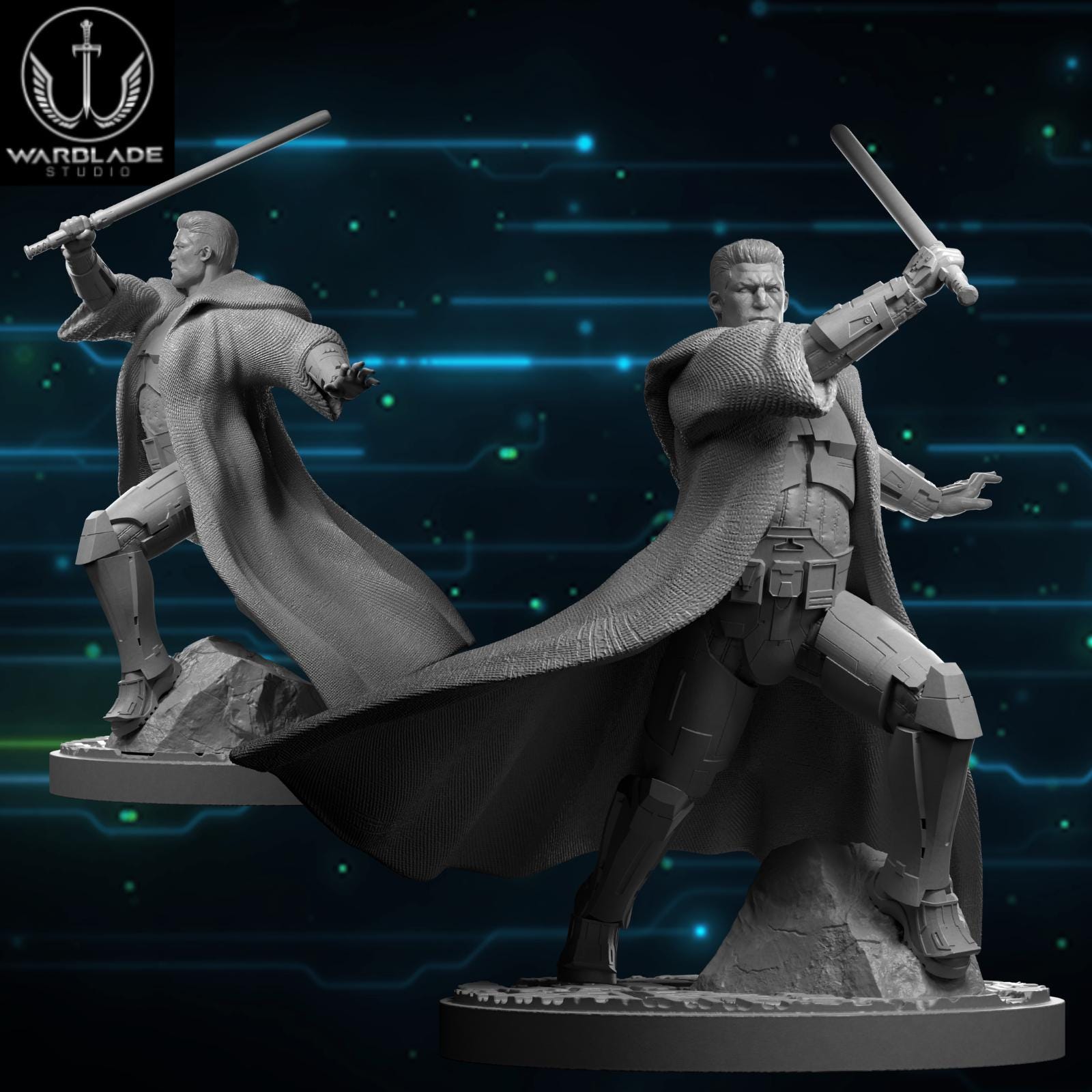 Ven Sallow - Fan Art (sculpted by Warblade Studios)