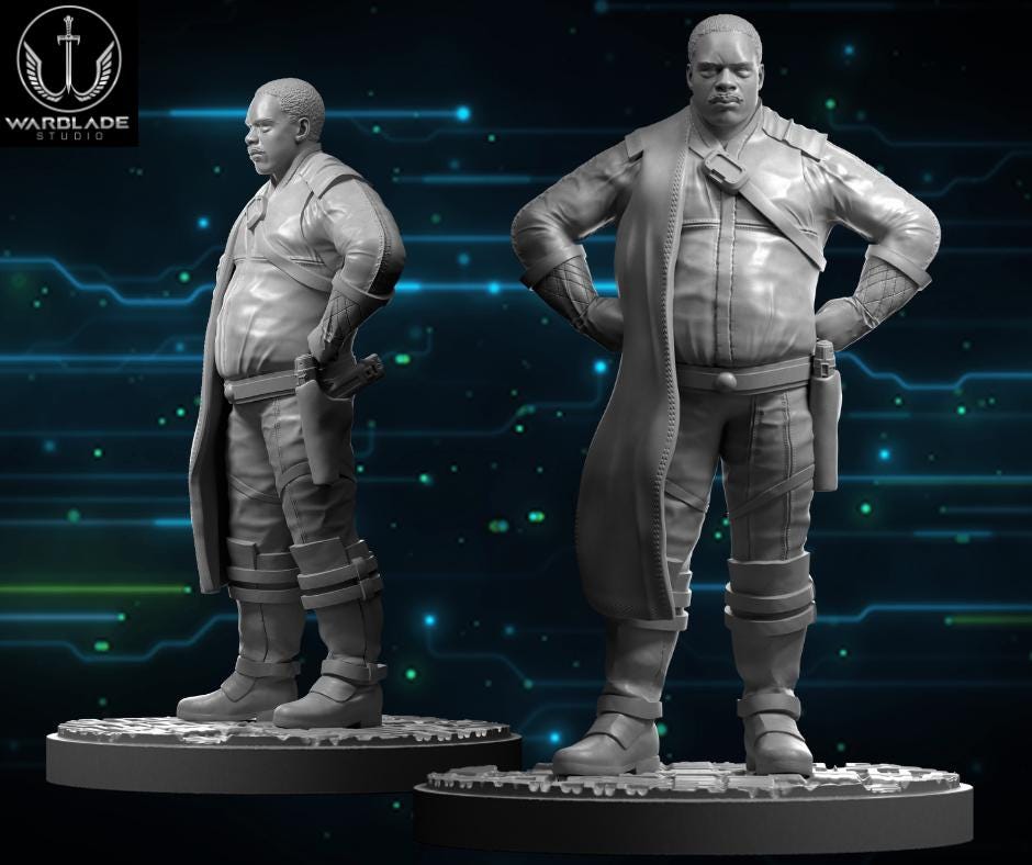 Greef Karga - Fan Art (sculpted by Warblade Studios)