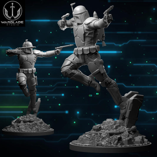 Jango Fett - Fan Art (sculpted by Warblade Studios)