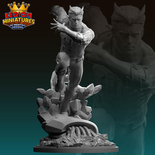 Quicksilver - Fan Art 40mm Miniature (Sculpted by Legion Miniatures) (Crisis Protocol Proxy/Alternative)
