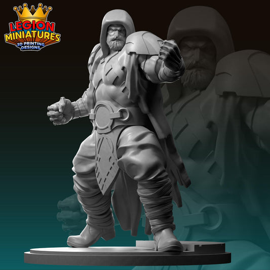 Colossus Horseman - Fan Art 40mm Miniature (Sculpted by Legion Miniatures) (Crisis Protocol Proxy/Alternative)