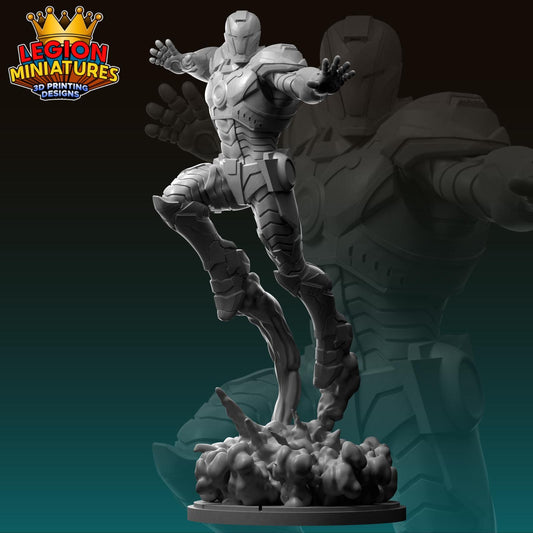 Ultimate Iron Man - Fan Art 40mm Miniature (Sculpted by Legion Miniatures) (Crisis Protocol Proxy/Alternative)