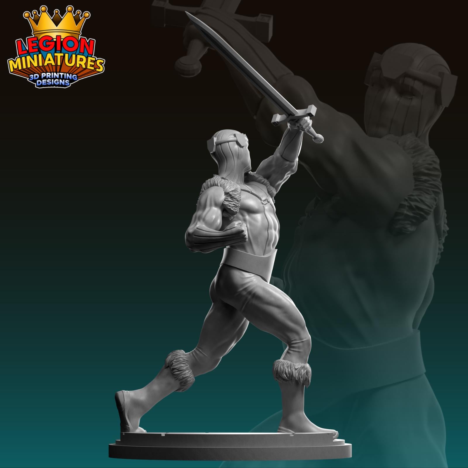 Zemo - Fan Art 40mm Miniature (Sculpted by Legion Miniatures) (Crisis Protocol Proxy/Alternative)