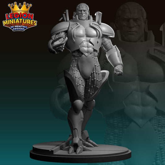 Cable Horseman - Fan Art 40mm Miniature (Sculpted by Legion Miniatures) (Crisis Protocol Proxy/Alternative)