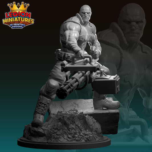 Crossbones - Fan Art 40mm Miniature (Sculpted by Legion Miniatures) (Crisis Protocol Proxy/Alternative)
