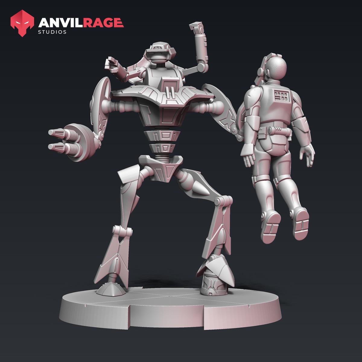 Baywatch T-Droid (Sculpted by Anvilrage Studios)