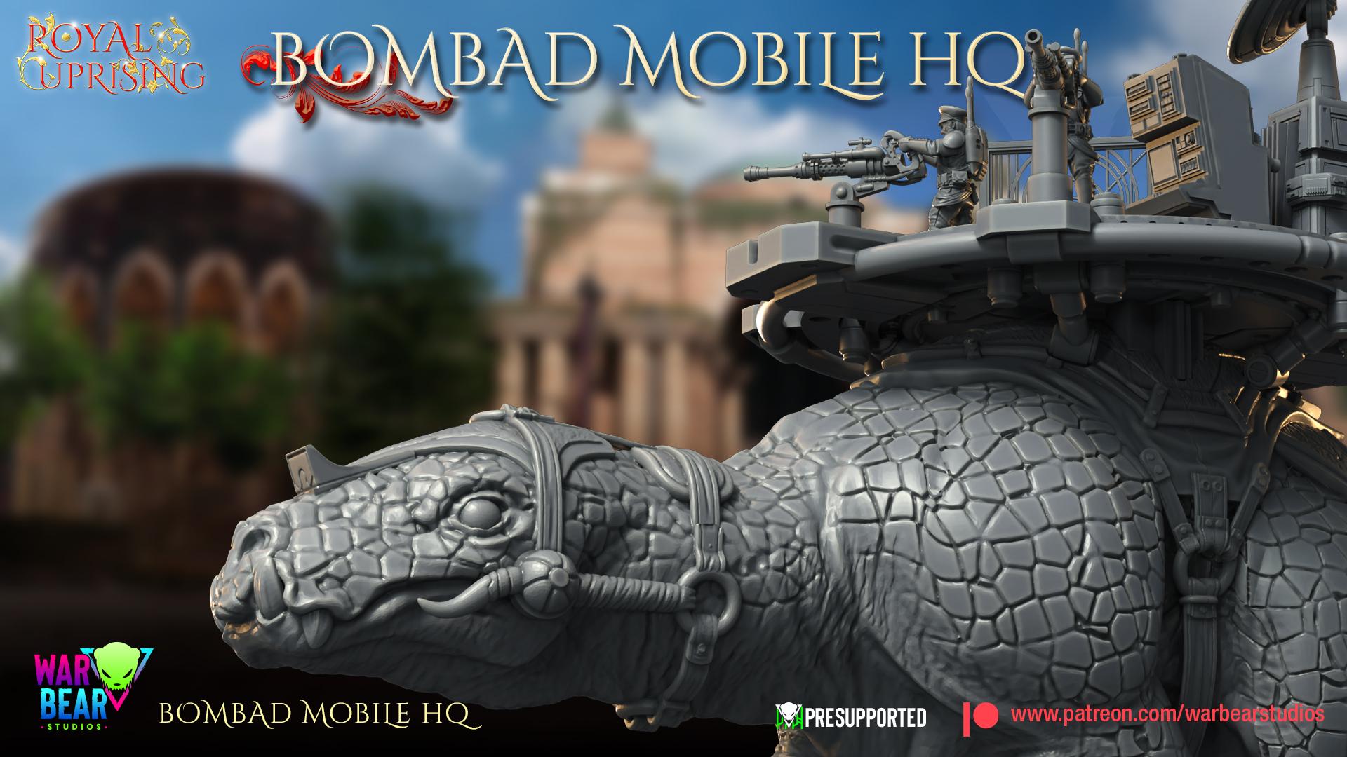 Bombad Mobile HQ (Sculpted by War Bear Studios)