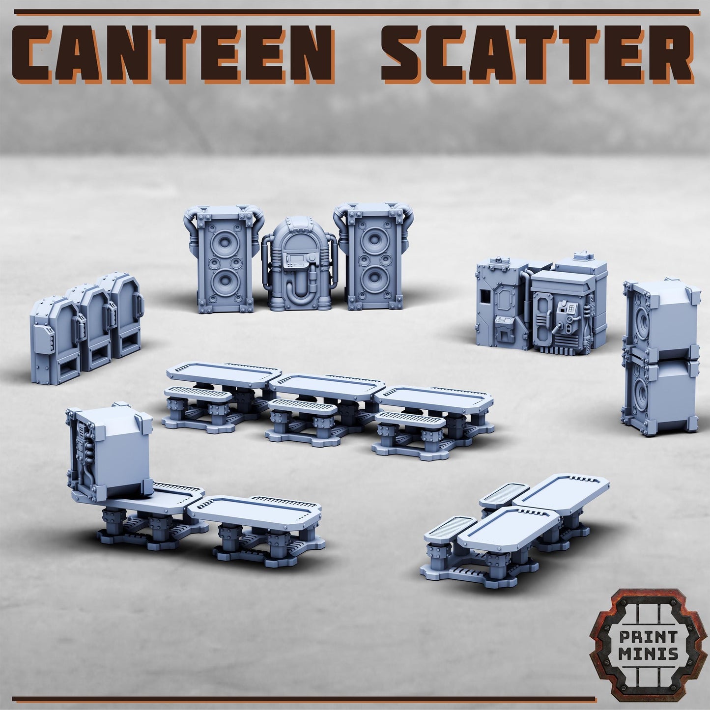 Docks Accessories - by Print Minis