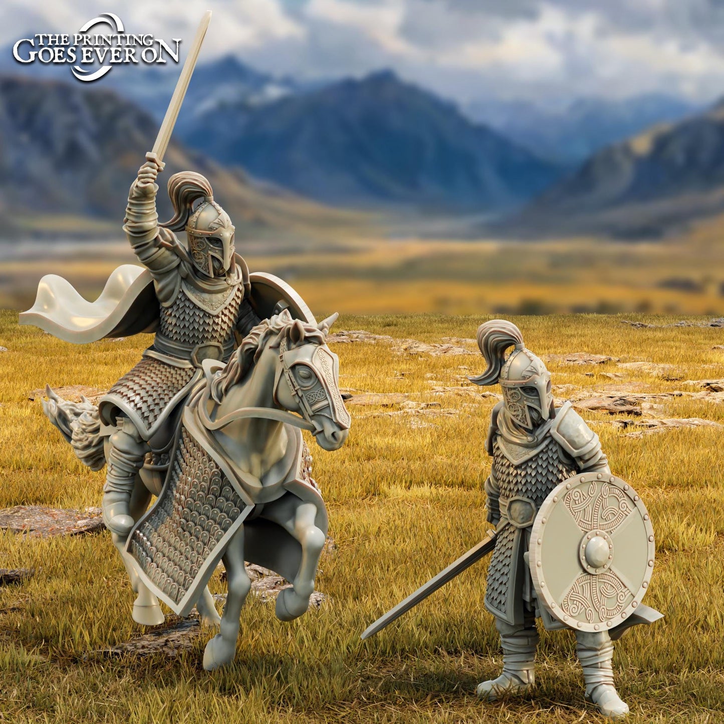 Eredhelm - Tales of Wind and Saddle (sculpted by Print Goes Ever On)