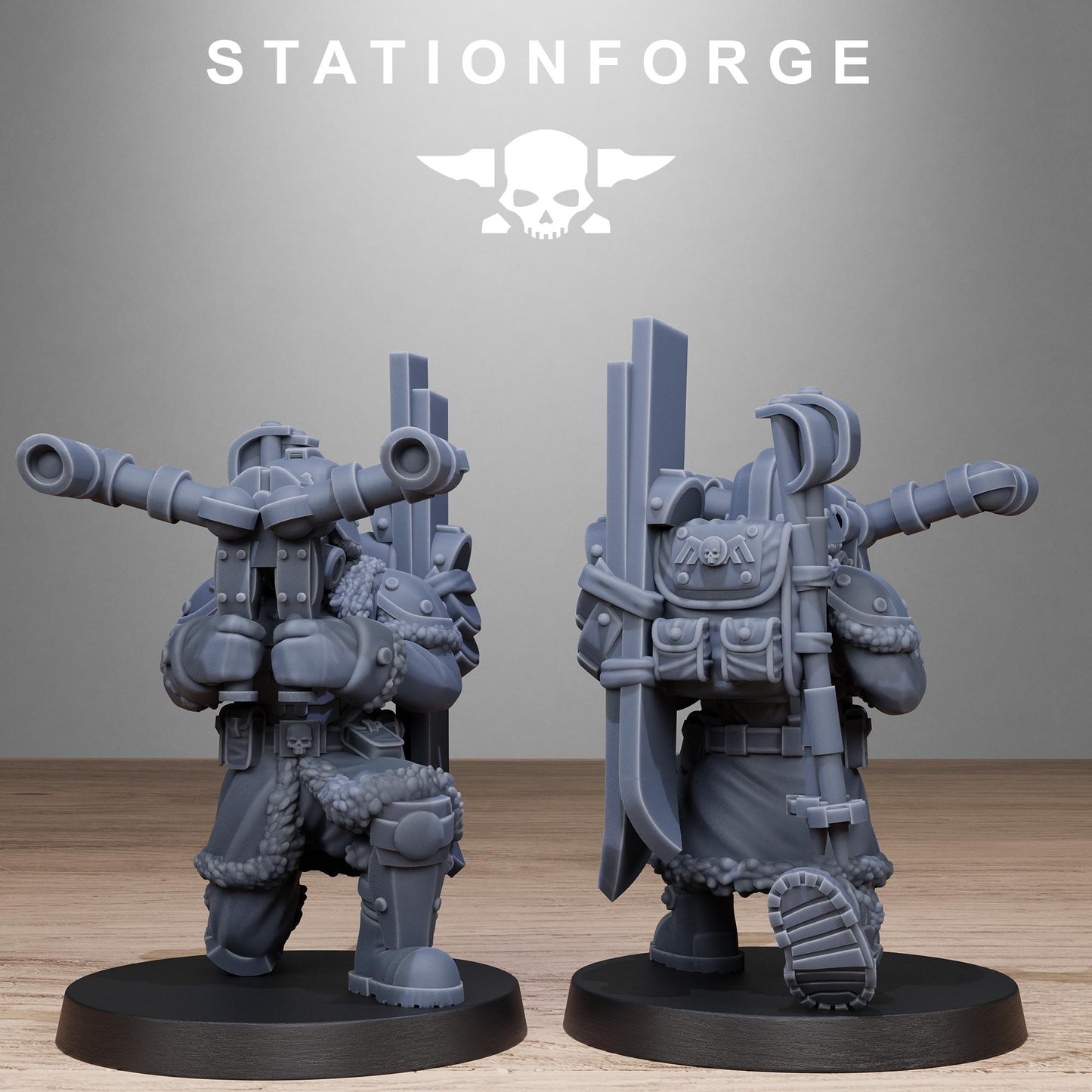 Grim Guard - Frost Watch Patrol - set of 10 (sculpted by Stationforge)