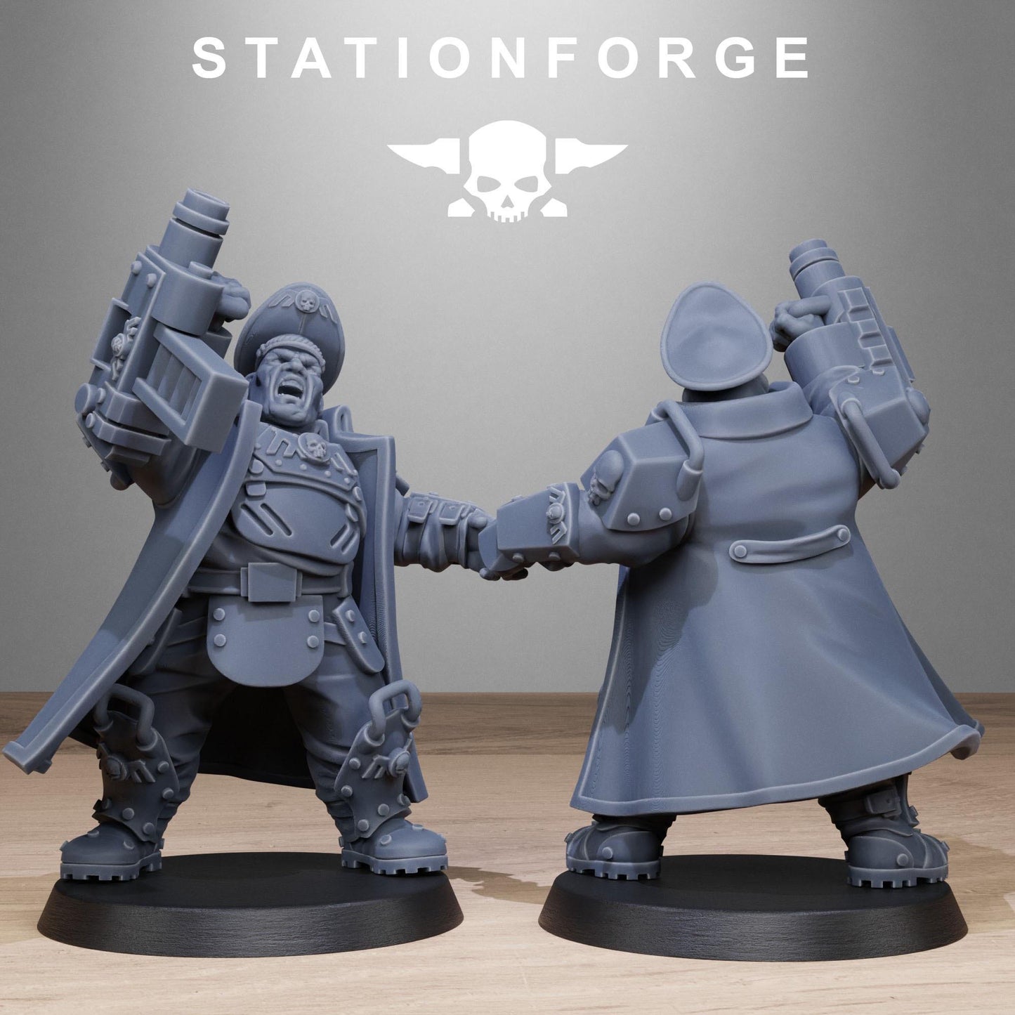 Grim Guard Armoured Mutants - set of 10 (sculpted by Stationforge)
