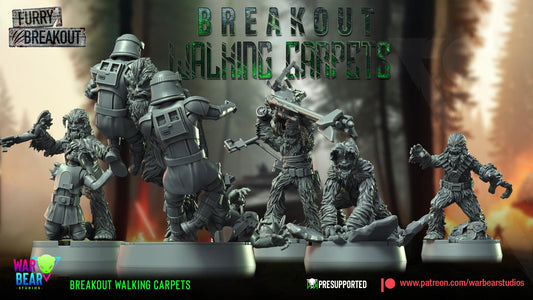 Breakout Walking Carpets (Sculpted by War Bear Studios)