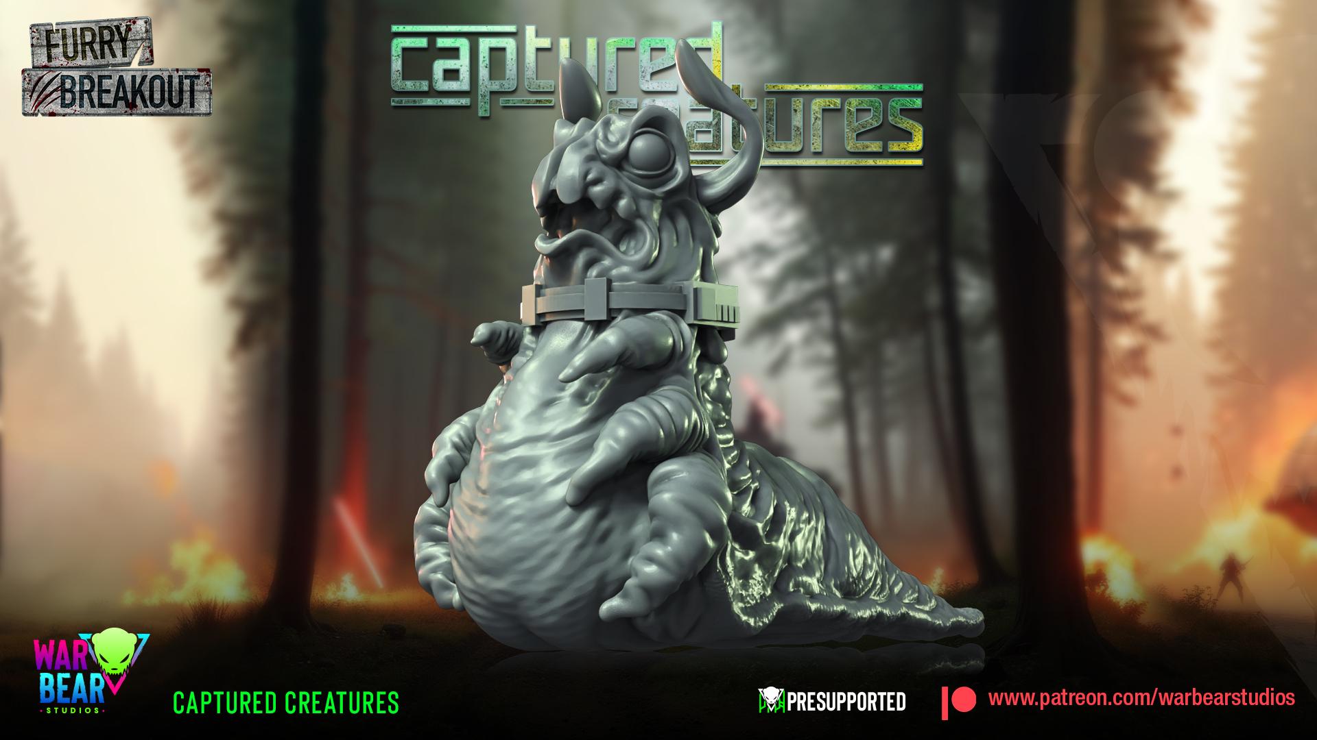 Breakout Captured Creatures (Sculpted by War Bear Studios)