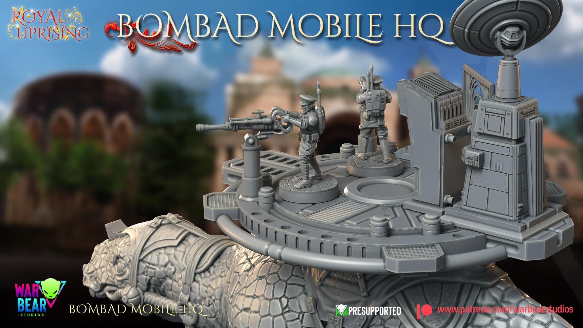 Bombad Mobile HQ (Sculpted by War Bear Studios)