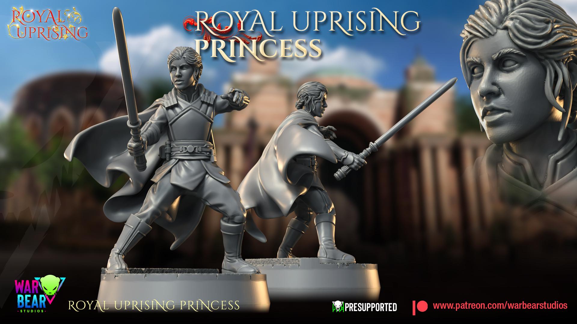 Royal Uprising Princess (Sculpted by War Bear Studios)