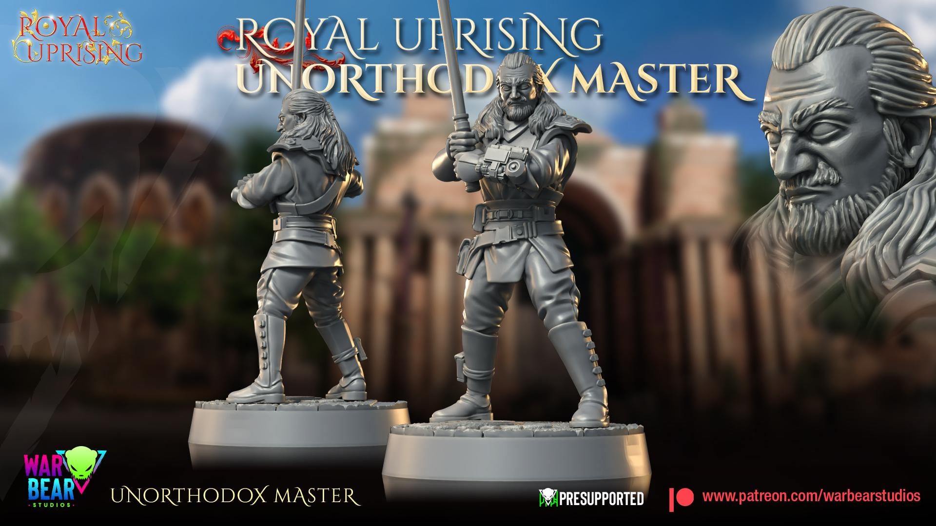 Unorthodox Master (Sculpted by War Bear Studios)