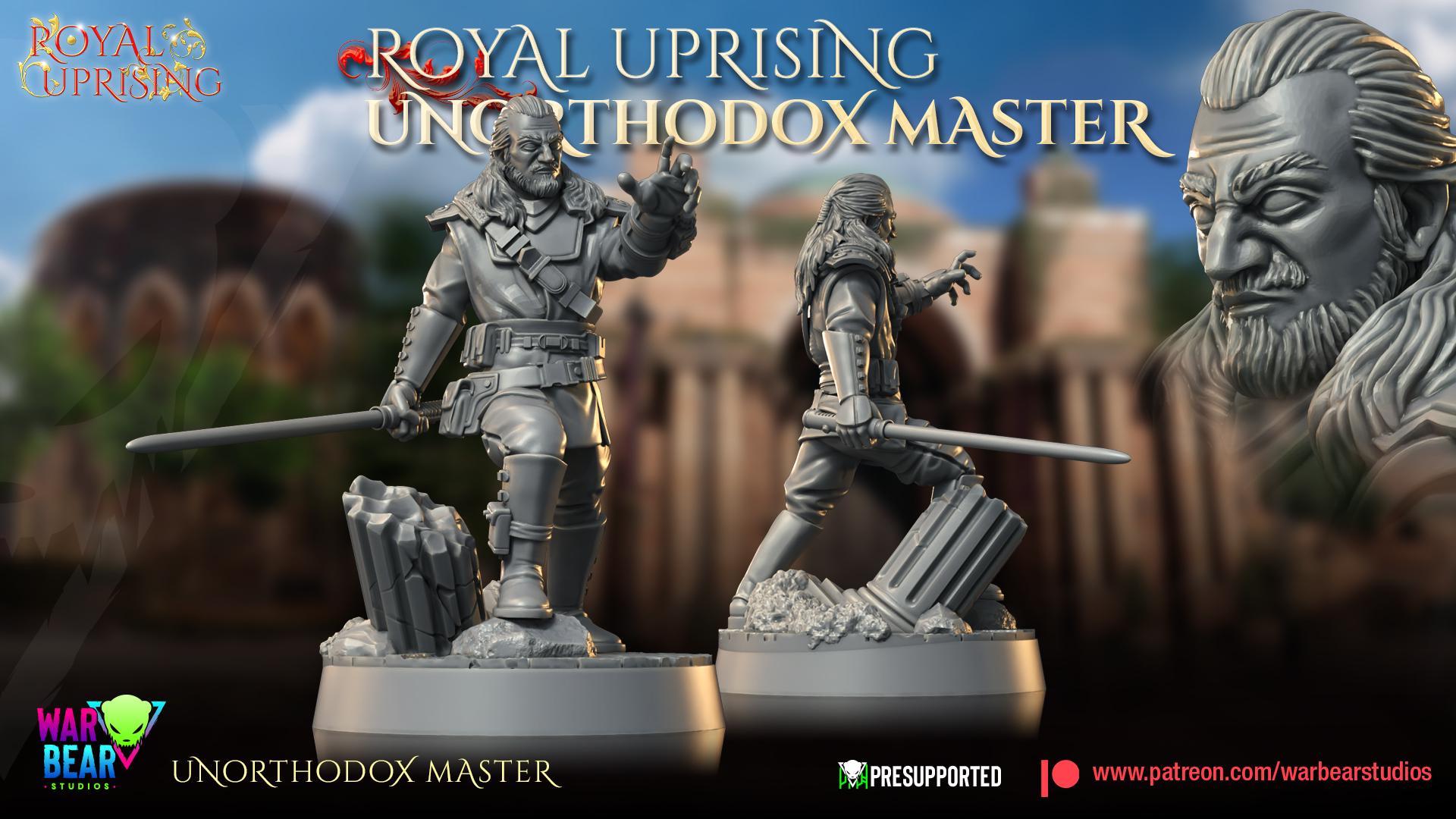 Unorthodox Master (Sculpted by War Bear Studios)