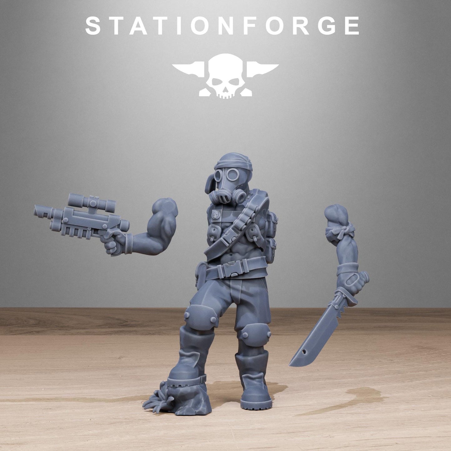 Grim Guard - Jungle Fighters 2.0 - set of 10 (sculpted by Stationforge)