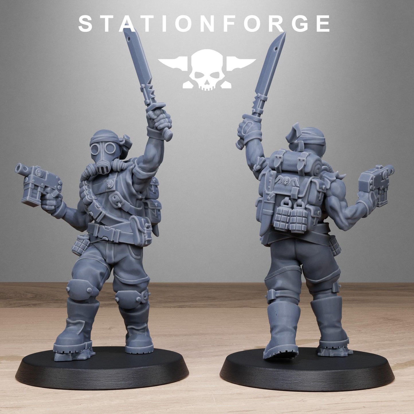 Grim Guard - Jungle Fighters 2.0 - set of 10 (sculpted by Stationforge)