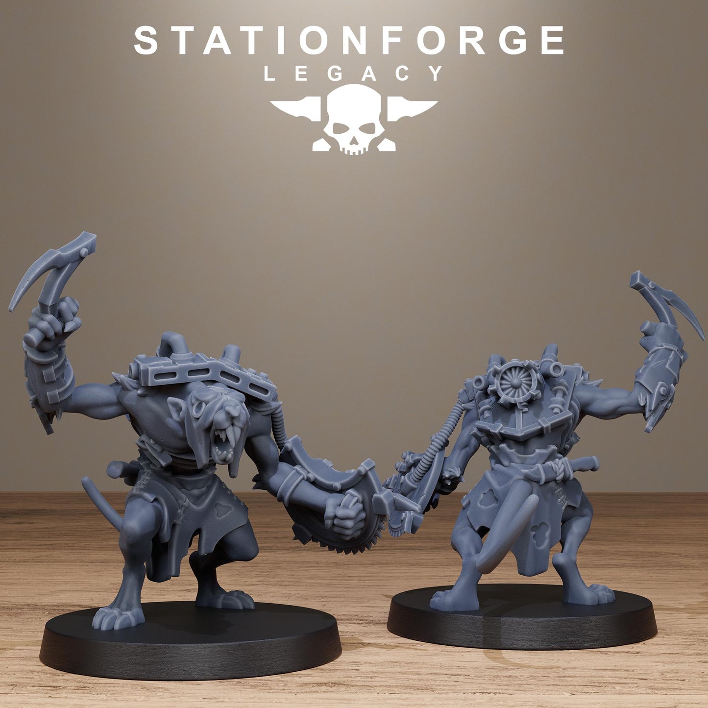 Rotfang Infantry - set of 10 (sculpted by Stationforge Legacy)