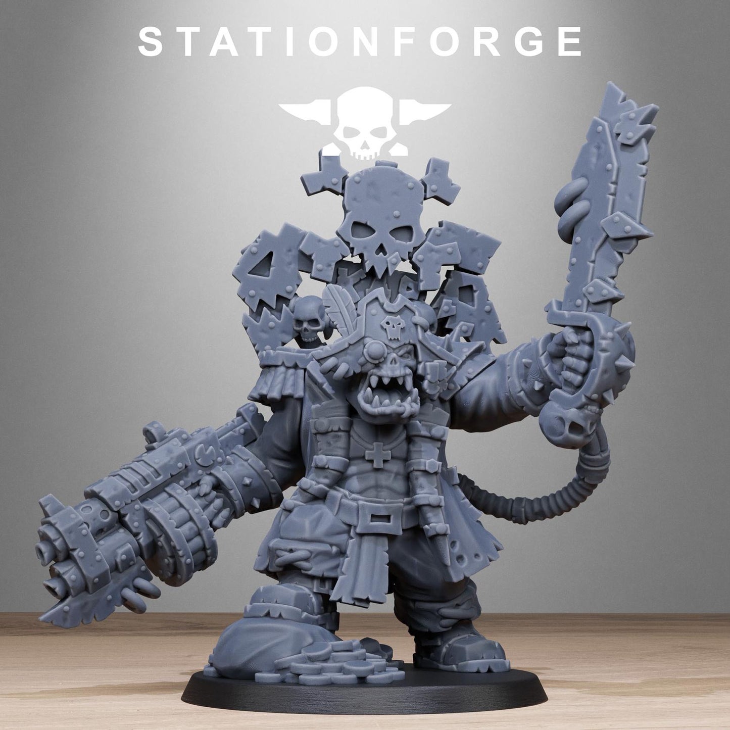Orkaz Pirate (sculpted by Stationforge)