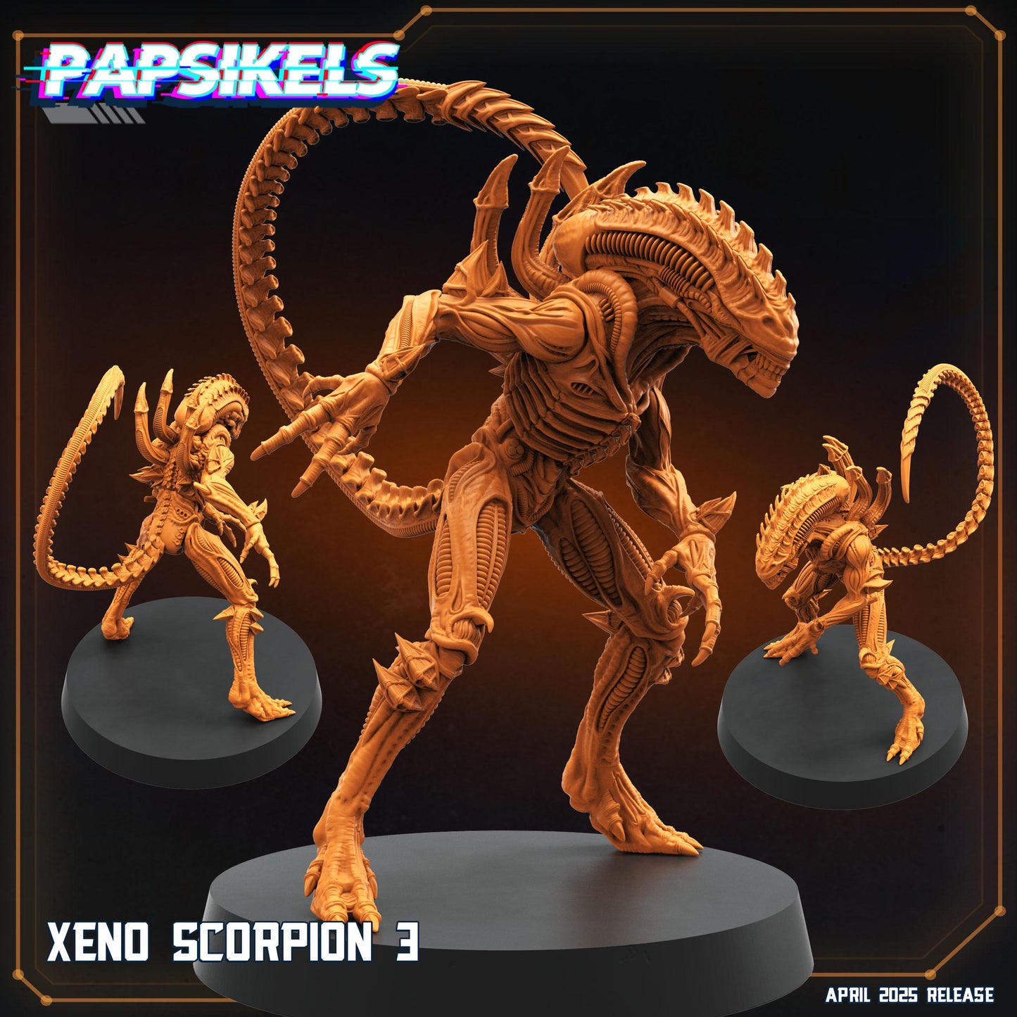 Xeno Scorpions (sculpted by Papsikels)