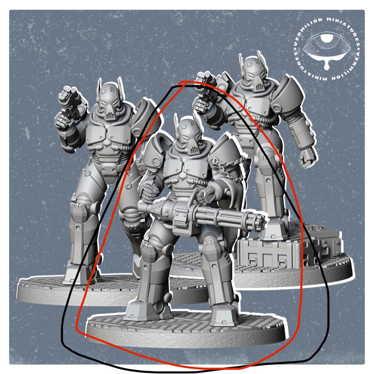 Midwest armour minigun model