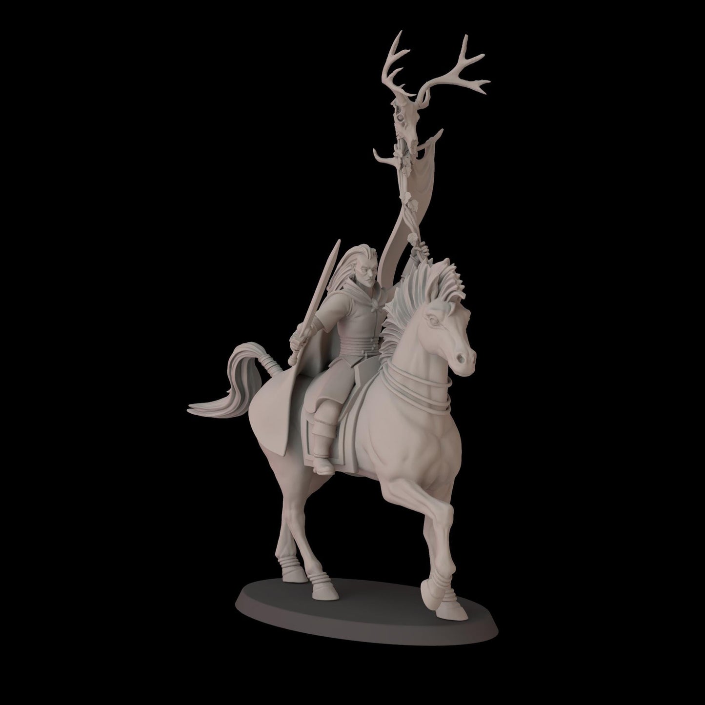 Elven Archers on Steeds - set of 5 (Sculpted by Fantasy Cult Miniatures)