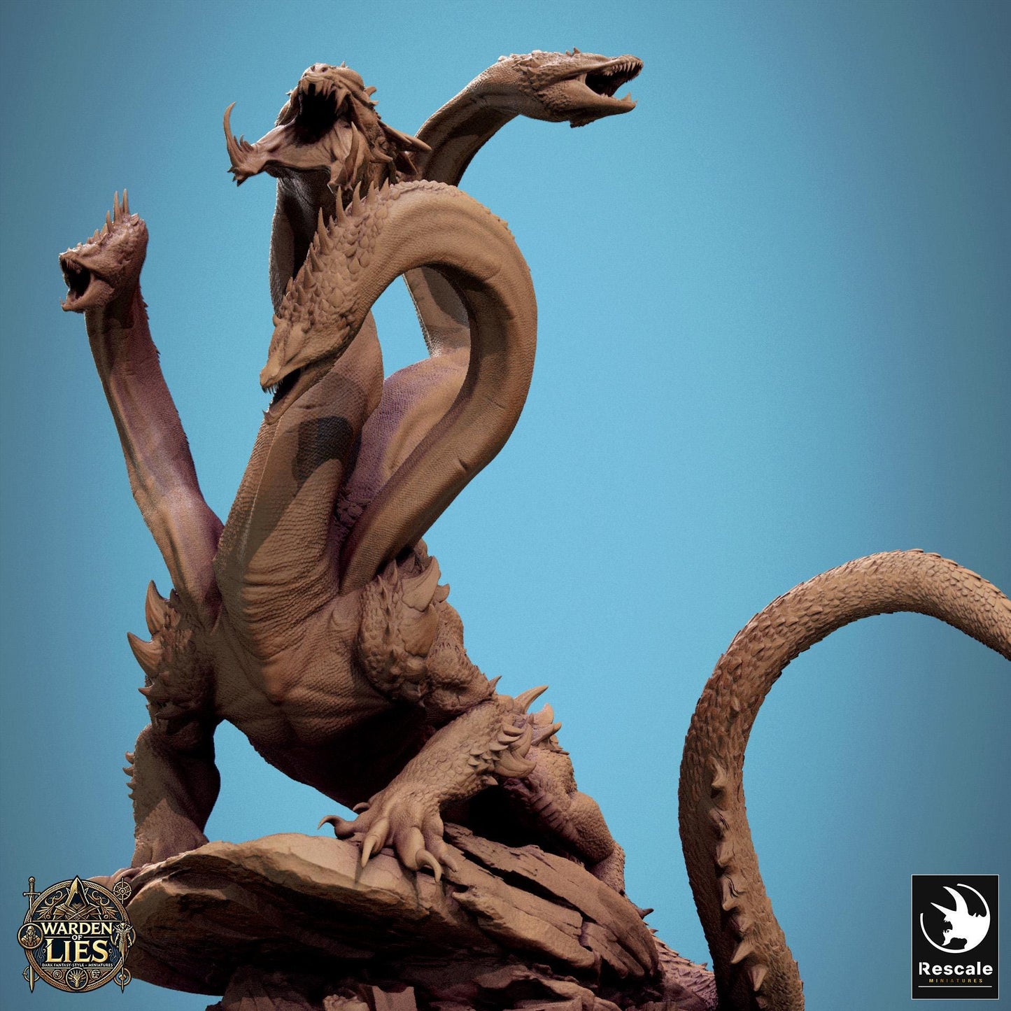 Nox Hydra - Warden of Lies (Sculpted by Rescale Miniatures)