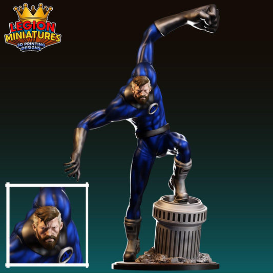 Mr Fantastic Fan-Art 40mm Miniature (Sculpted by Legion Miniatures) (Crisis Protocol Proxy/Alternative)