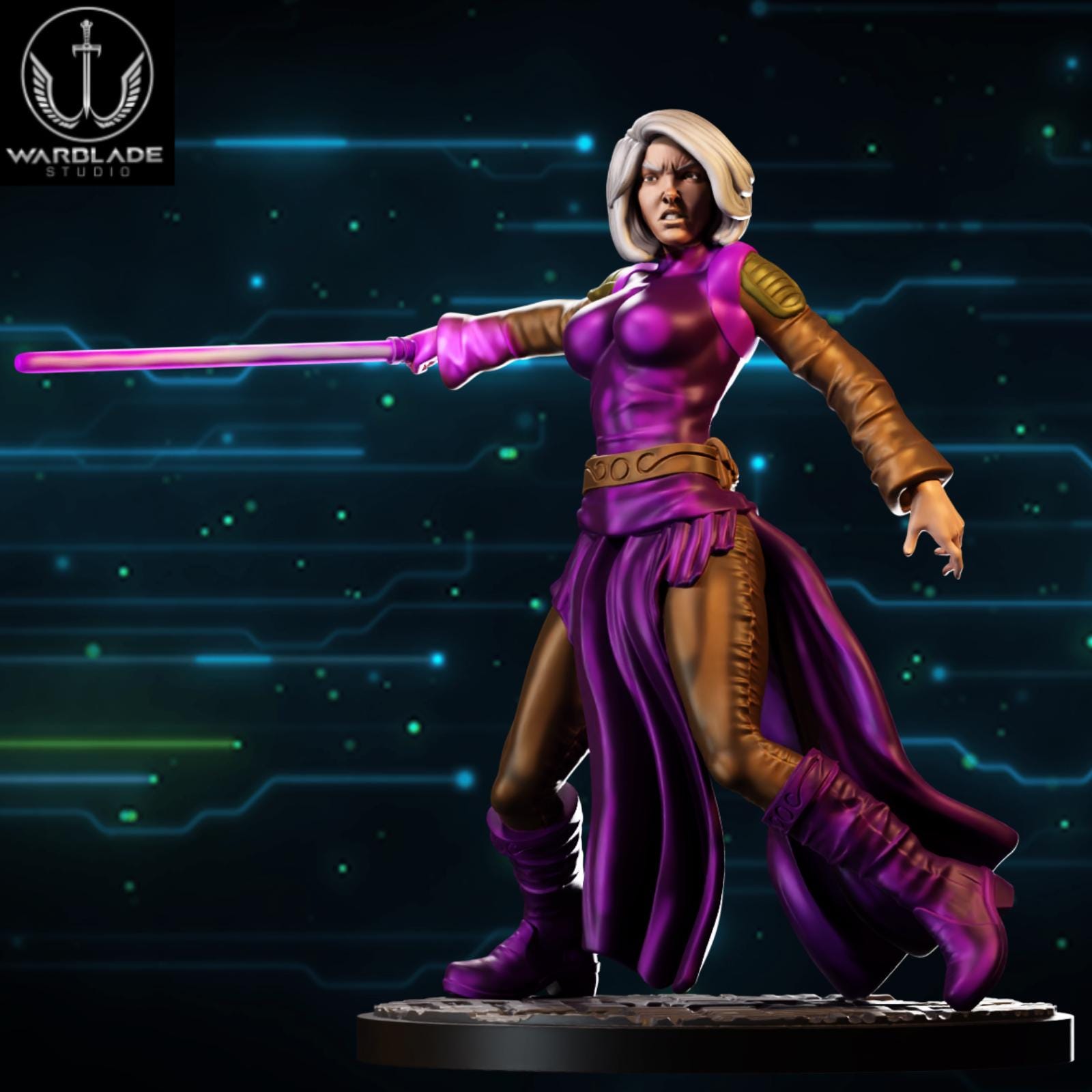 Anya Kuro - Fan Art (sculpted by Warblade Studios)