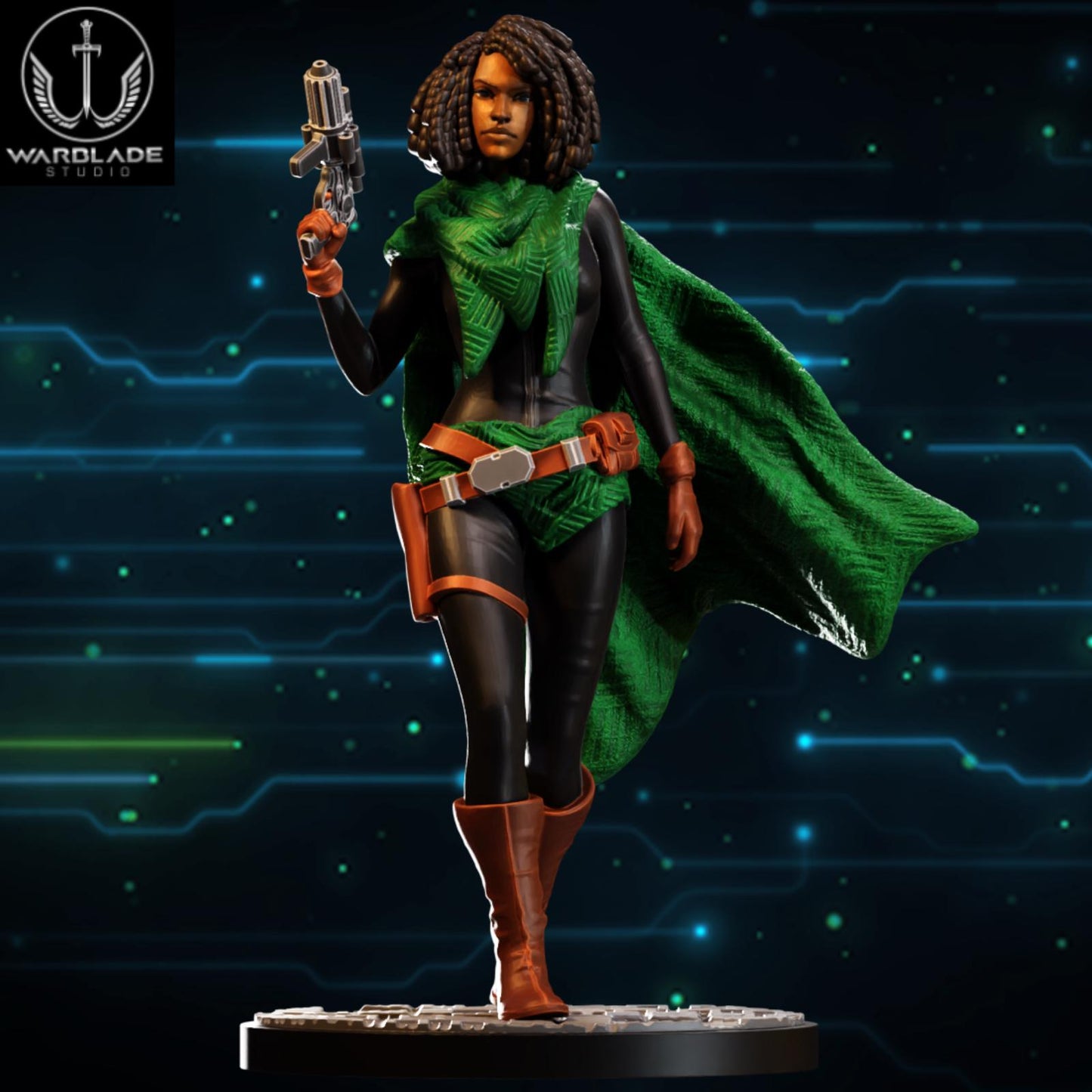 Sana Starros - Fan Art (sculpted by Warblade Studios)