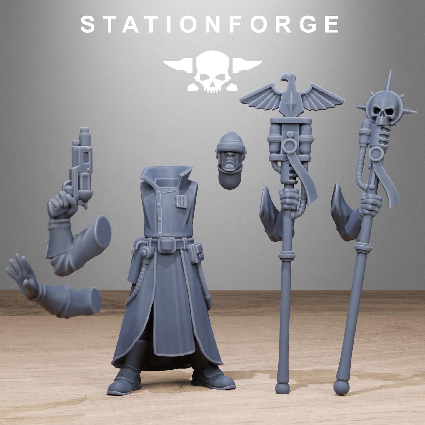 Grimcorps Seers - set of 10 (sculpted by Stationforge)