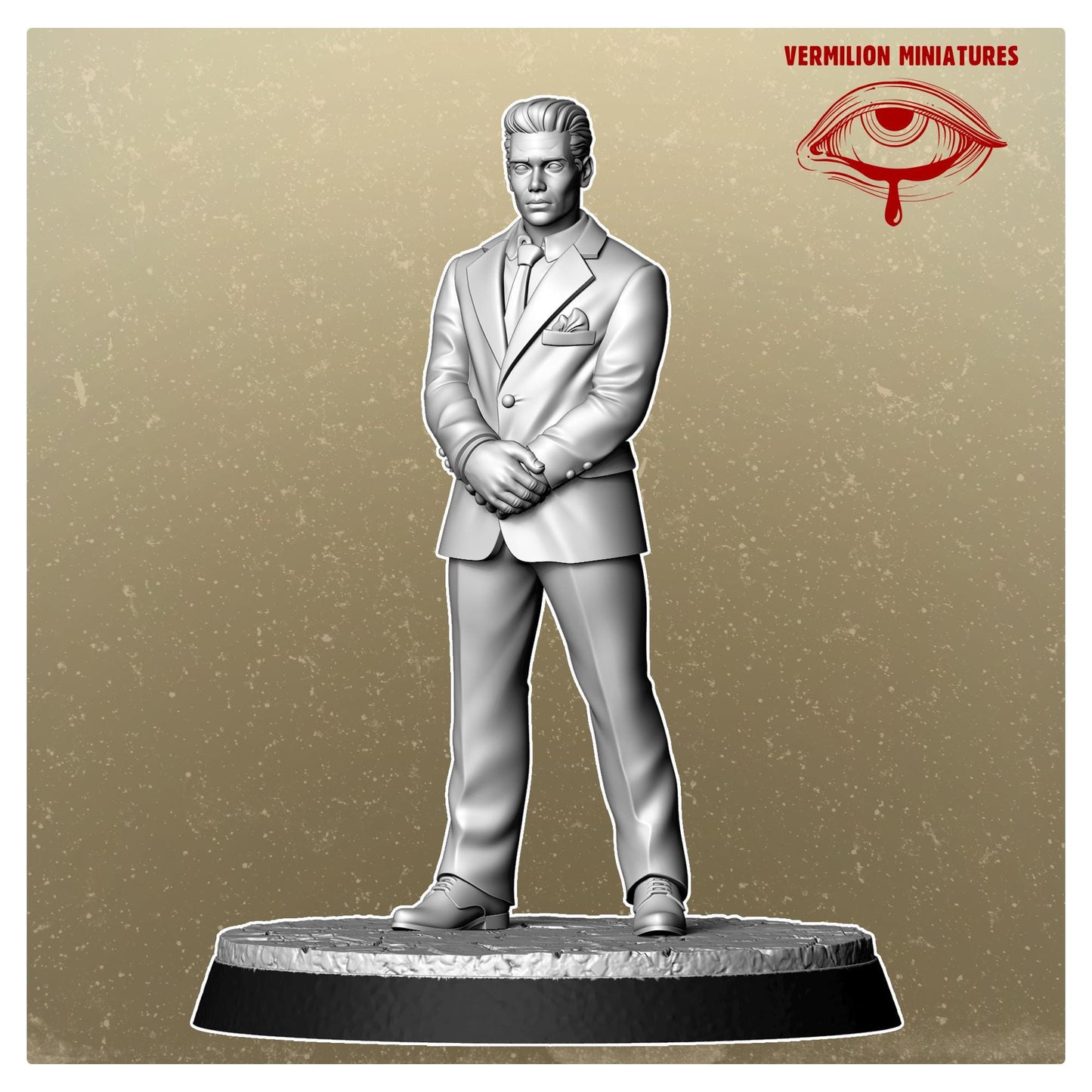 Mafia Guard 1 - Wasteland Casino (Sculpted by Vermillion Miniatures)