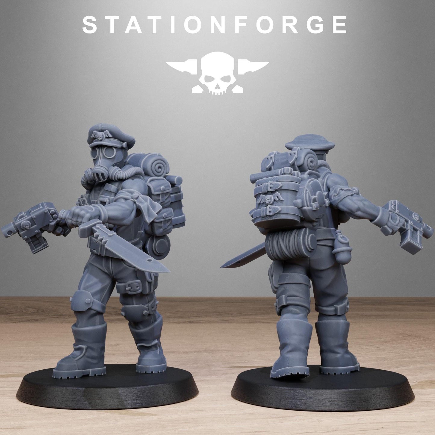 Grim Guard - Jungle Fighters 2.0 - set of 10 (sculpted by Stationforge)