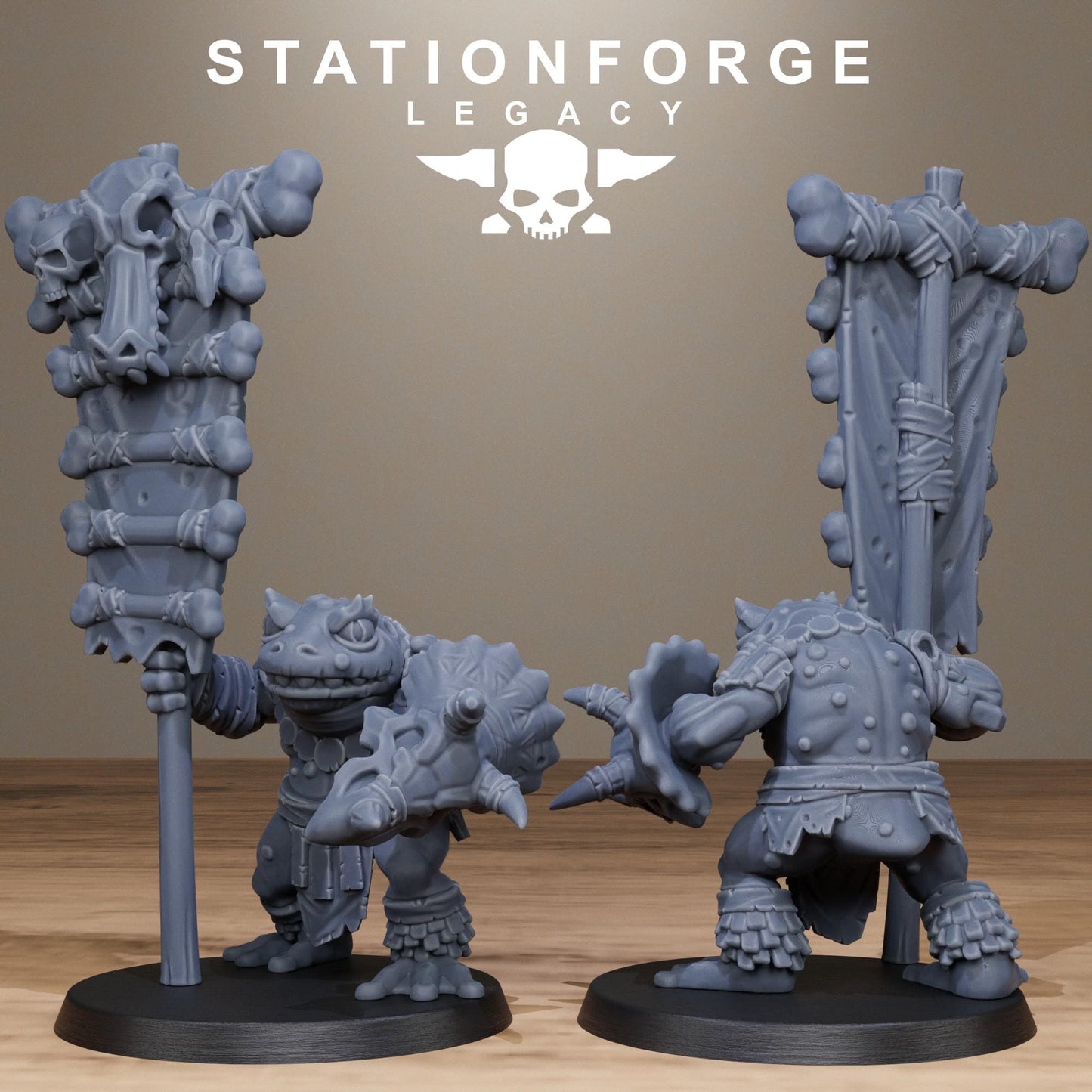 Bogkin Infantry - set of 10 (sculpted by Stationforge Legacy)