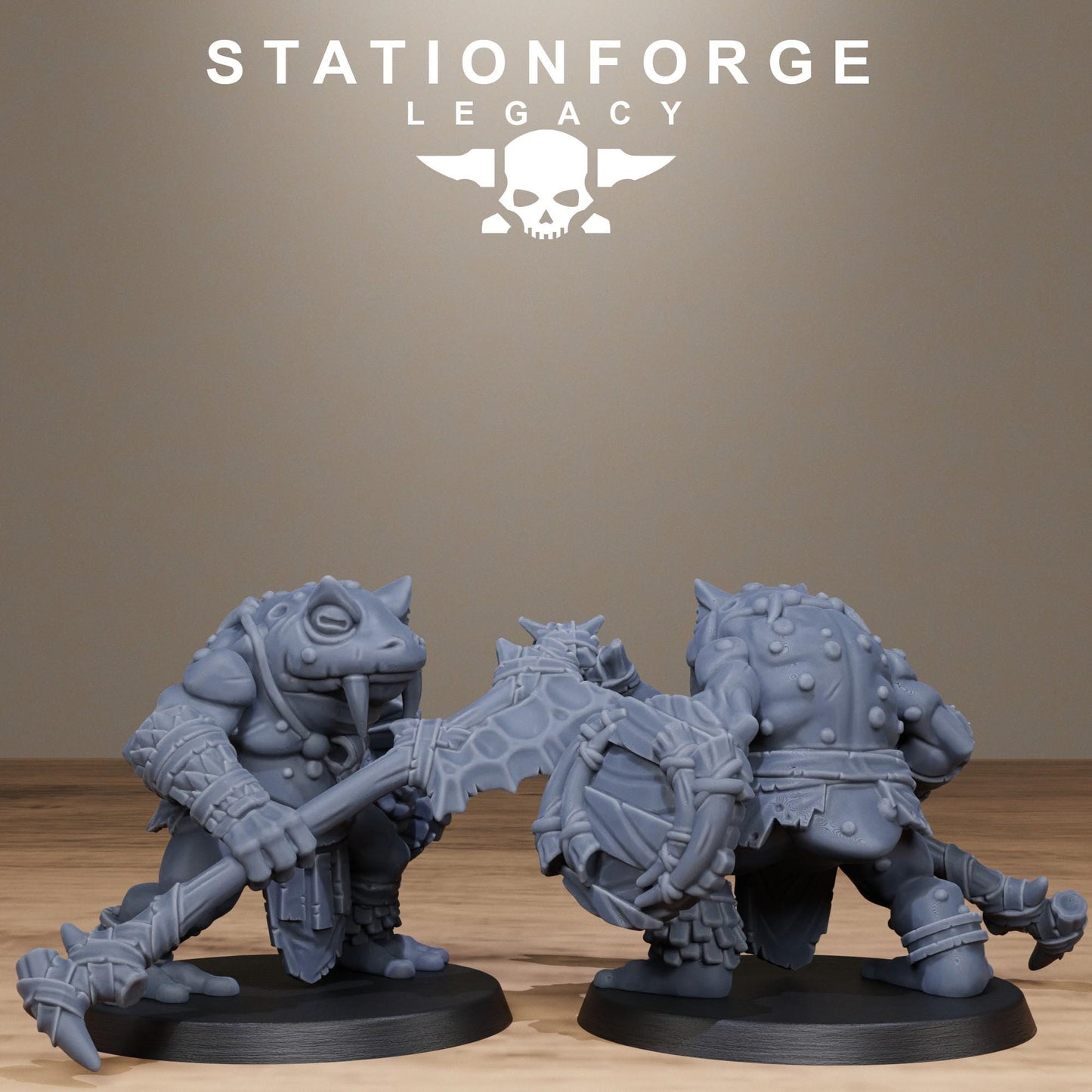 Bogkin Infantry - set of 10 (sculpted by Stationforge Legacy)