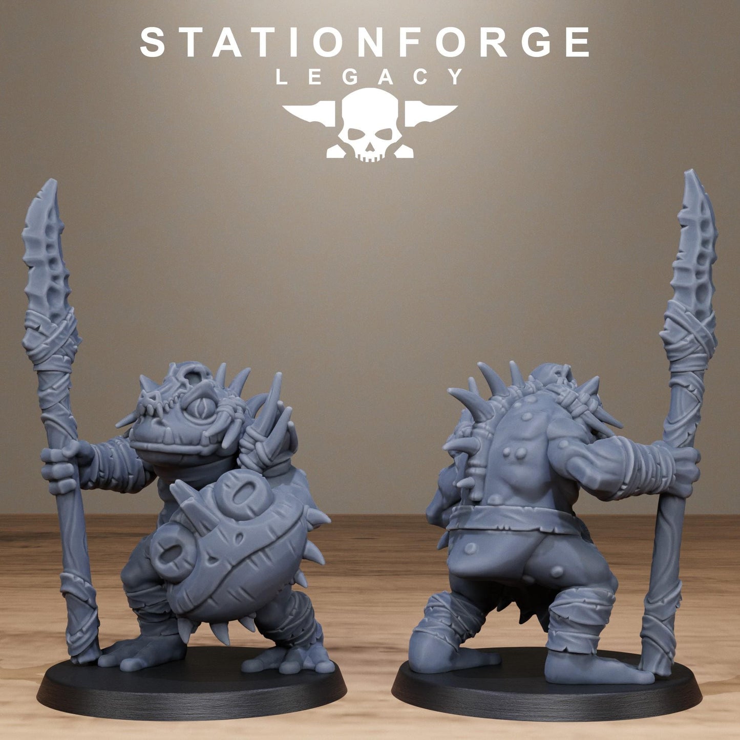 Bogkin Infantry - set of 10 (sculpted by Stationforge Legacy)