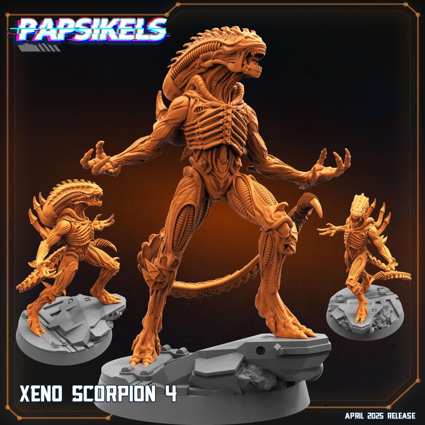 Xeno Scorpions (sculpted by Papsikels)