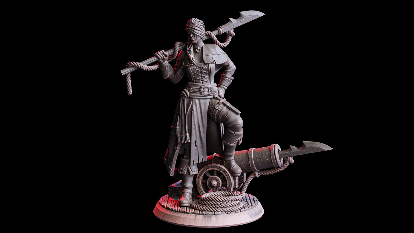 Tessa , Tidehunter - Abyssal Doom (sculpted by Flesh of Gods miniatures)