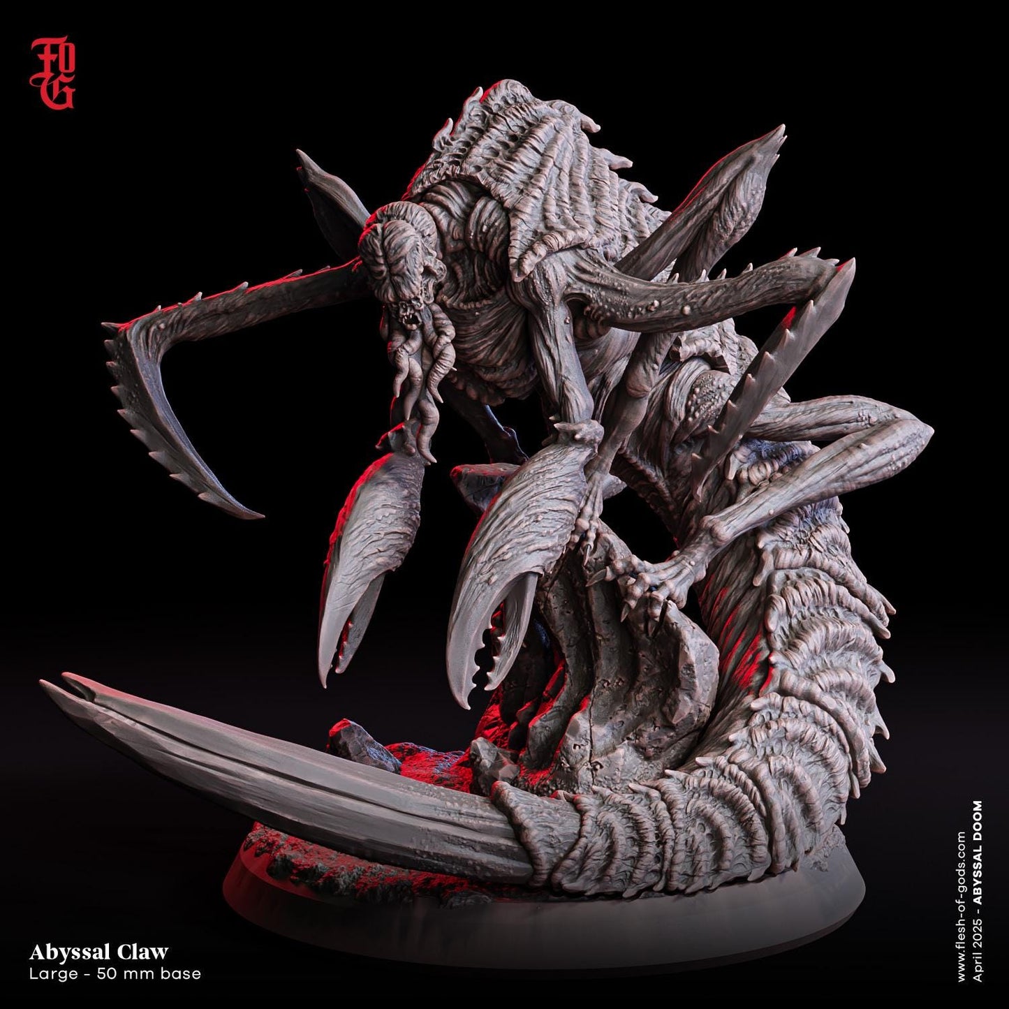 Abyssal Claw - Abyssal Doom (sculpted by Flesh of Gods miniatures)
