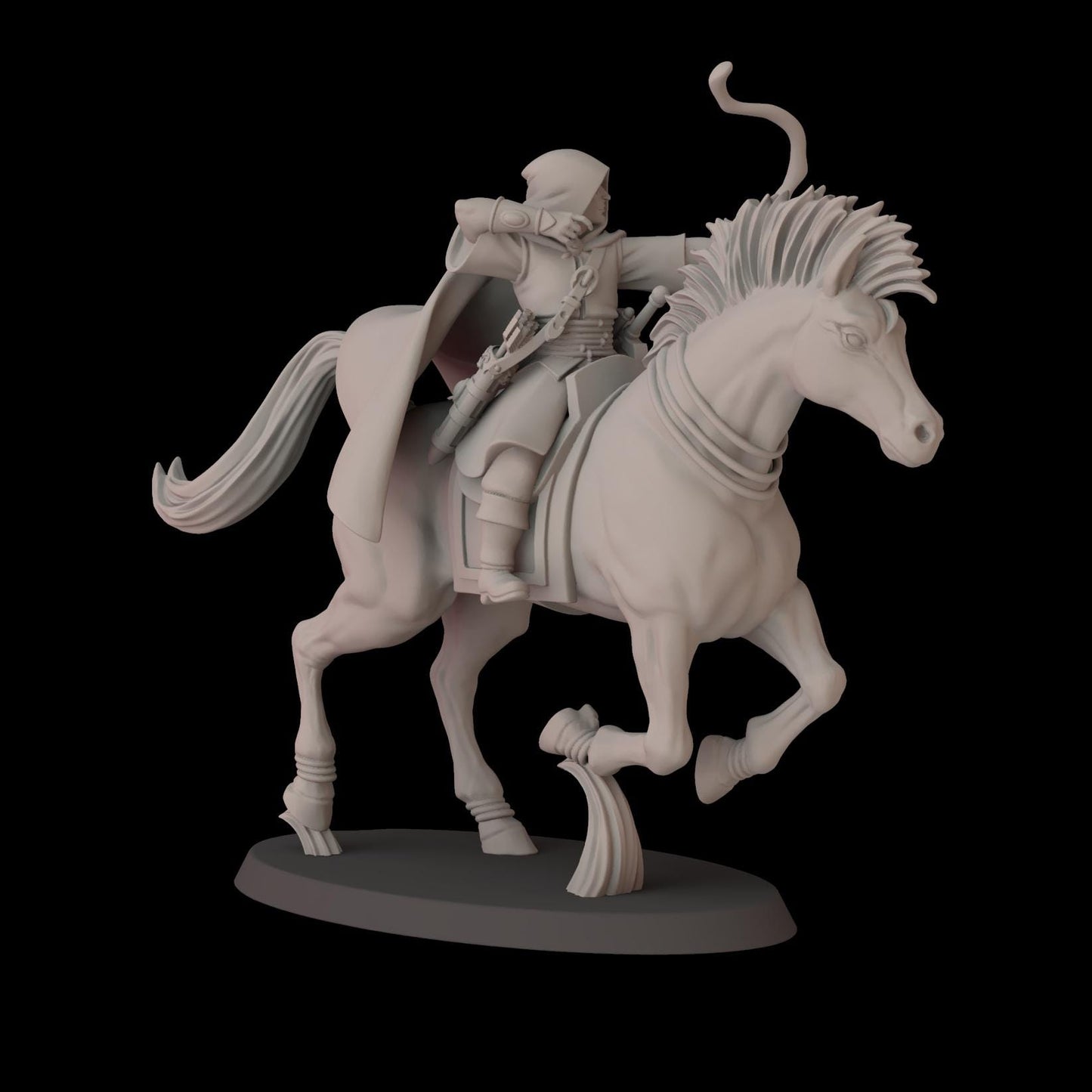 Elven Archers on Steeds - set of 5 (Sculpted by Fantasy Cult Miniatures)