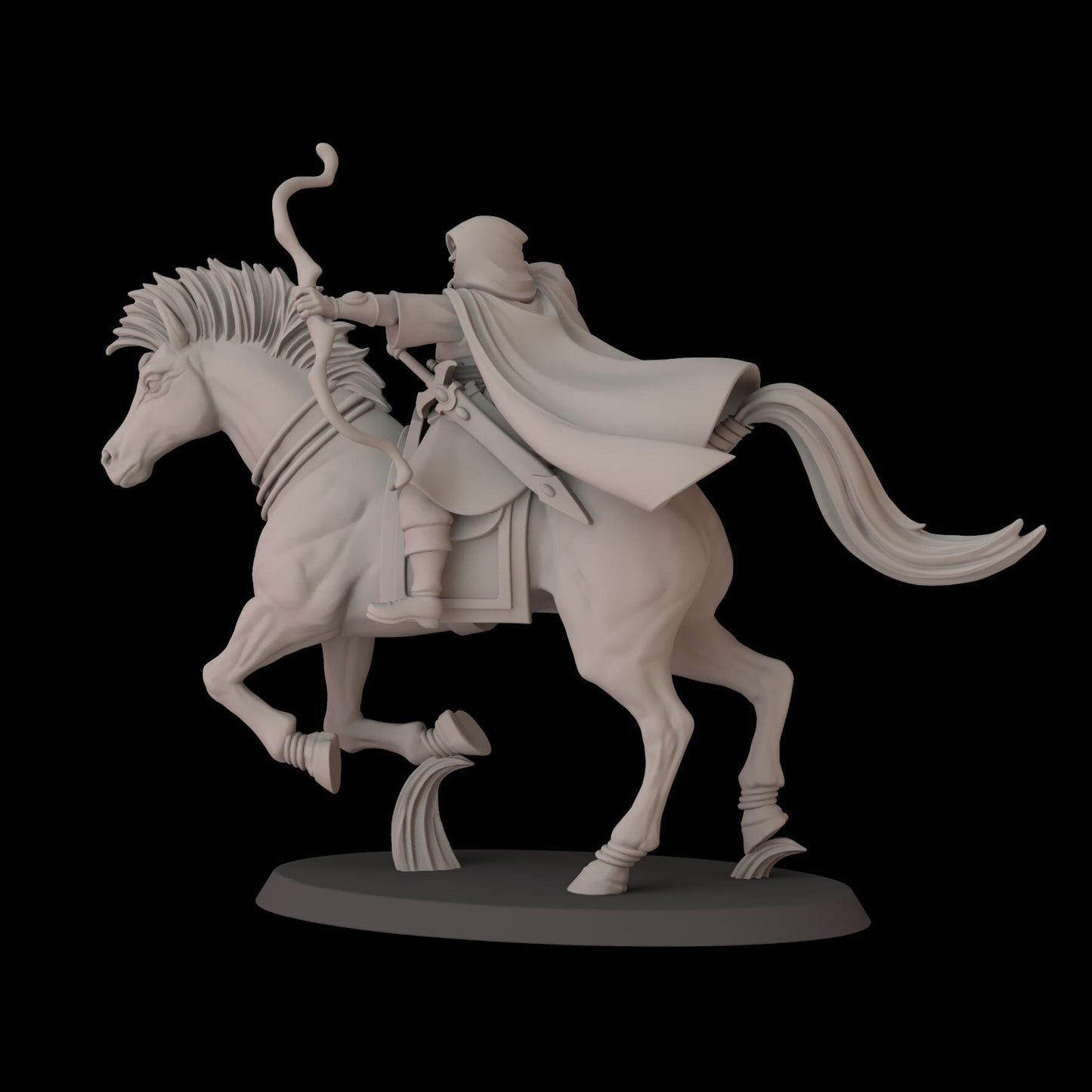 Elven Archers on Steeds - set of 5 (Sculpted by Fantasy Cult Miniatures)