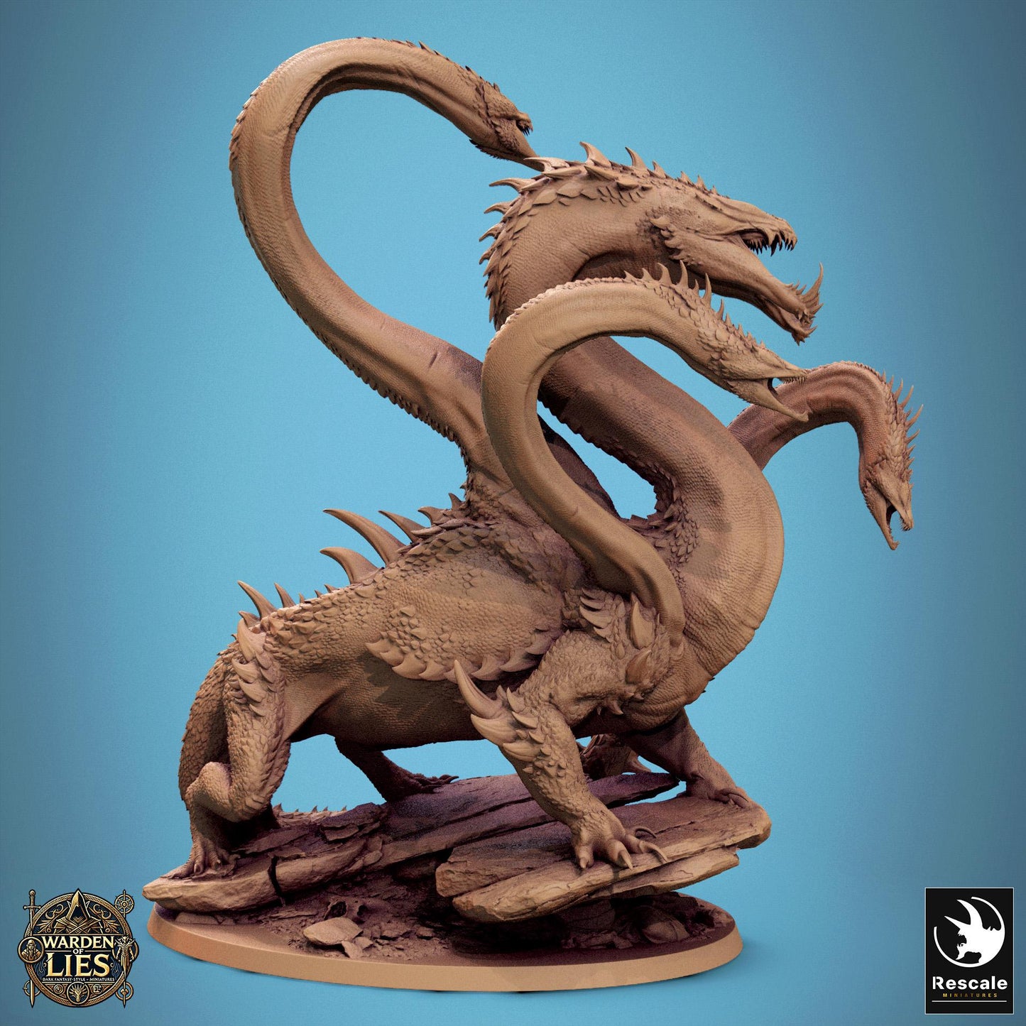 Nox Hydra - Warden of Lies (Sculpted by Rescale Miniatures)