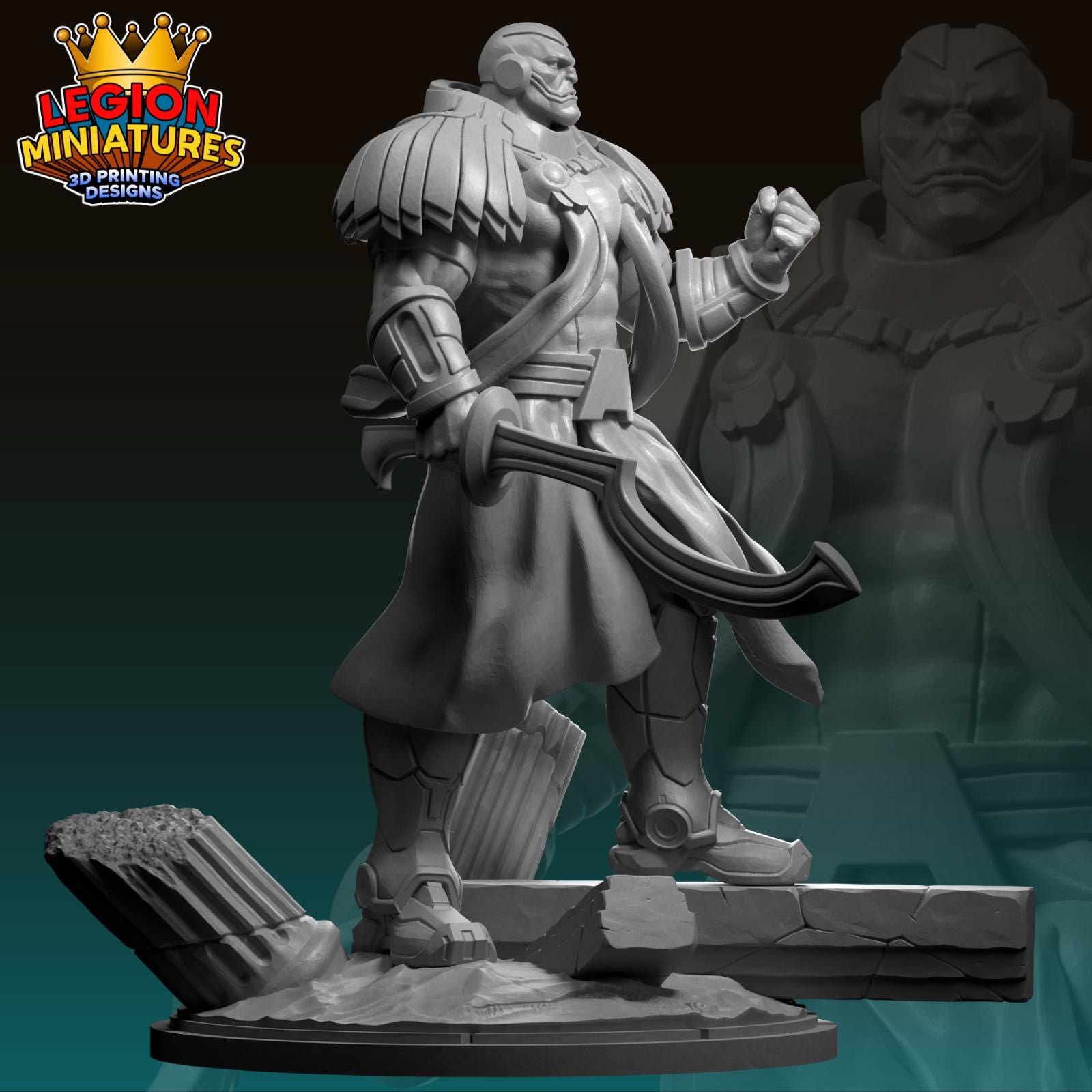 Apocalypse Fan-Art 40mm Miniature (Sculpted by Legion Miniatures) (Crisis Protocol Proxy/Alternative)