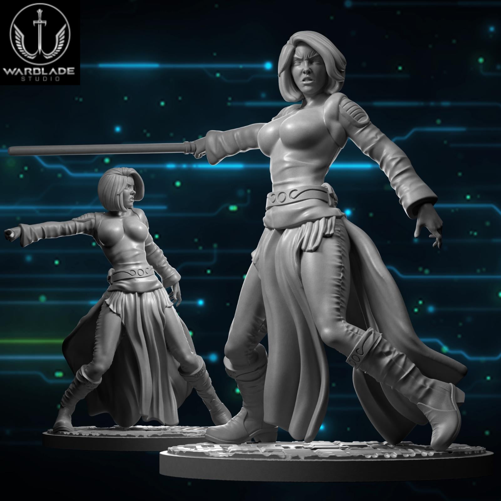 Anya Kuro - Fan Art (sculpted by Warblade Studios)