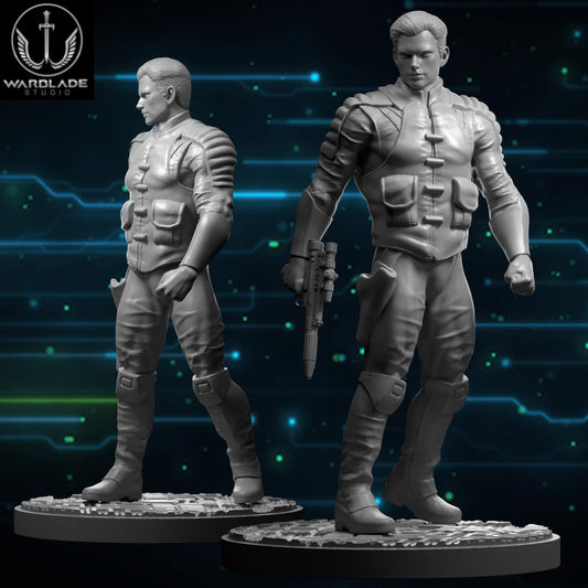 Carth Onasi- Fan Art (sculpted by Warblade Studios)