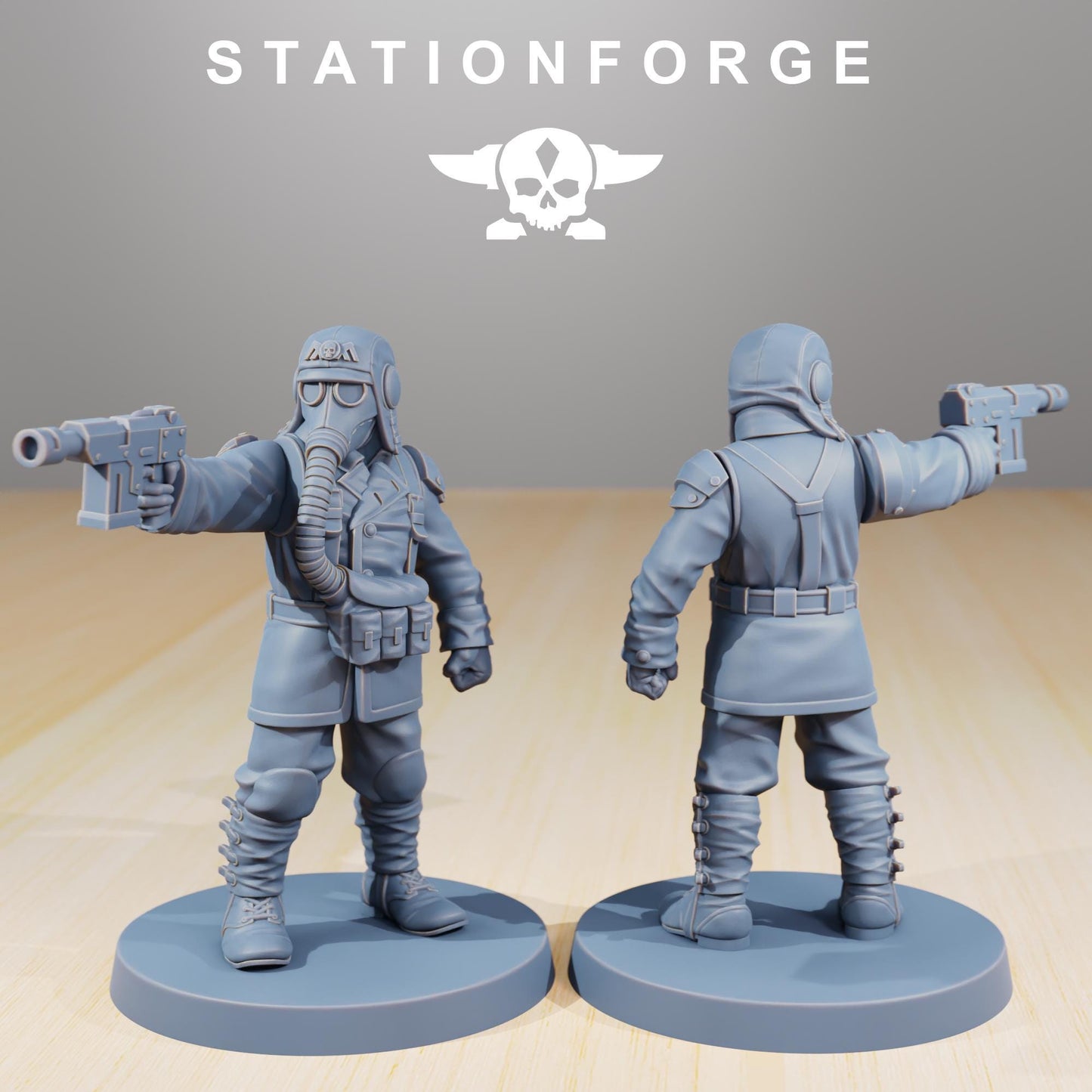 GrimGuard SF-19A Fighter Plane (sculpted by Stationforge)