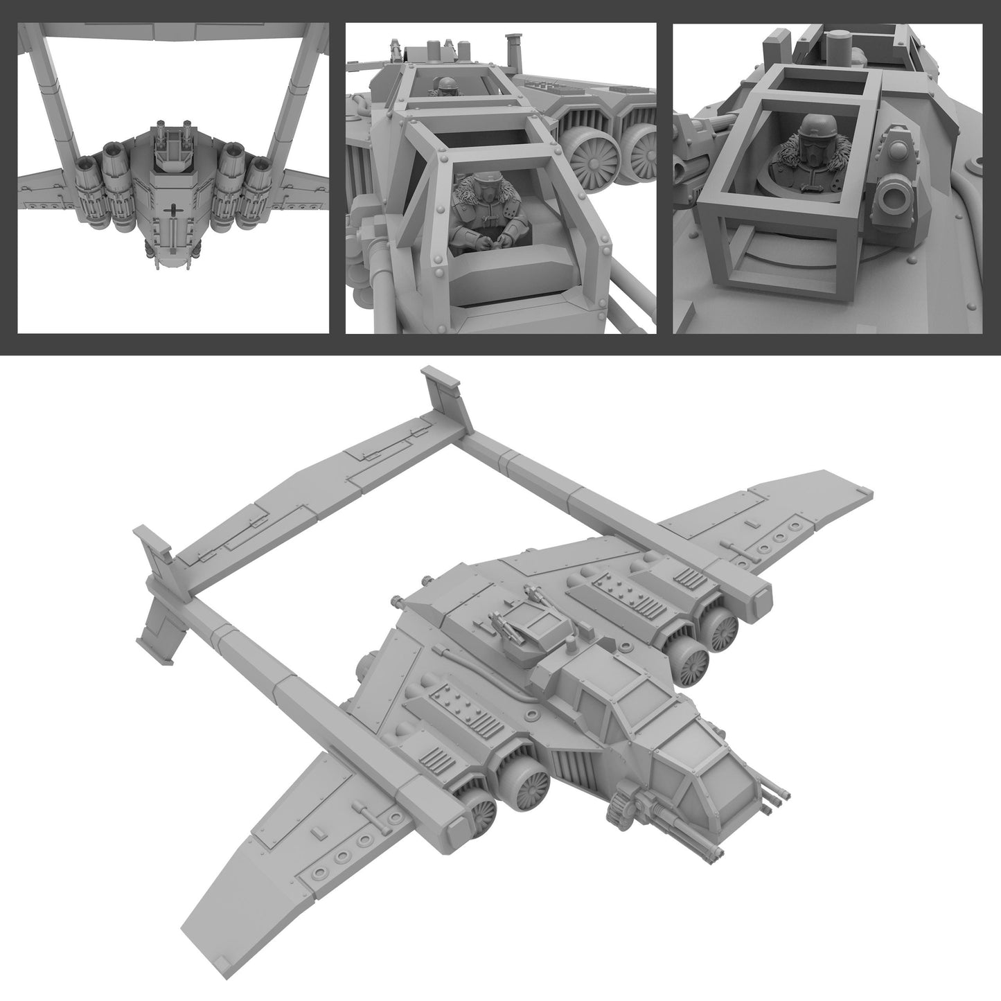 Nemitas Strike Bomber (sculpted by That Evil One)
