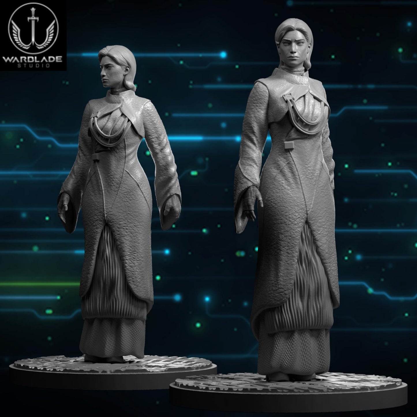 Mon Mothma - Fan Art (sculpted by Warblade Studios)
